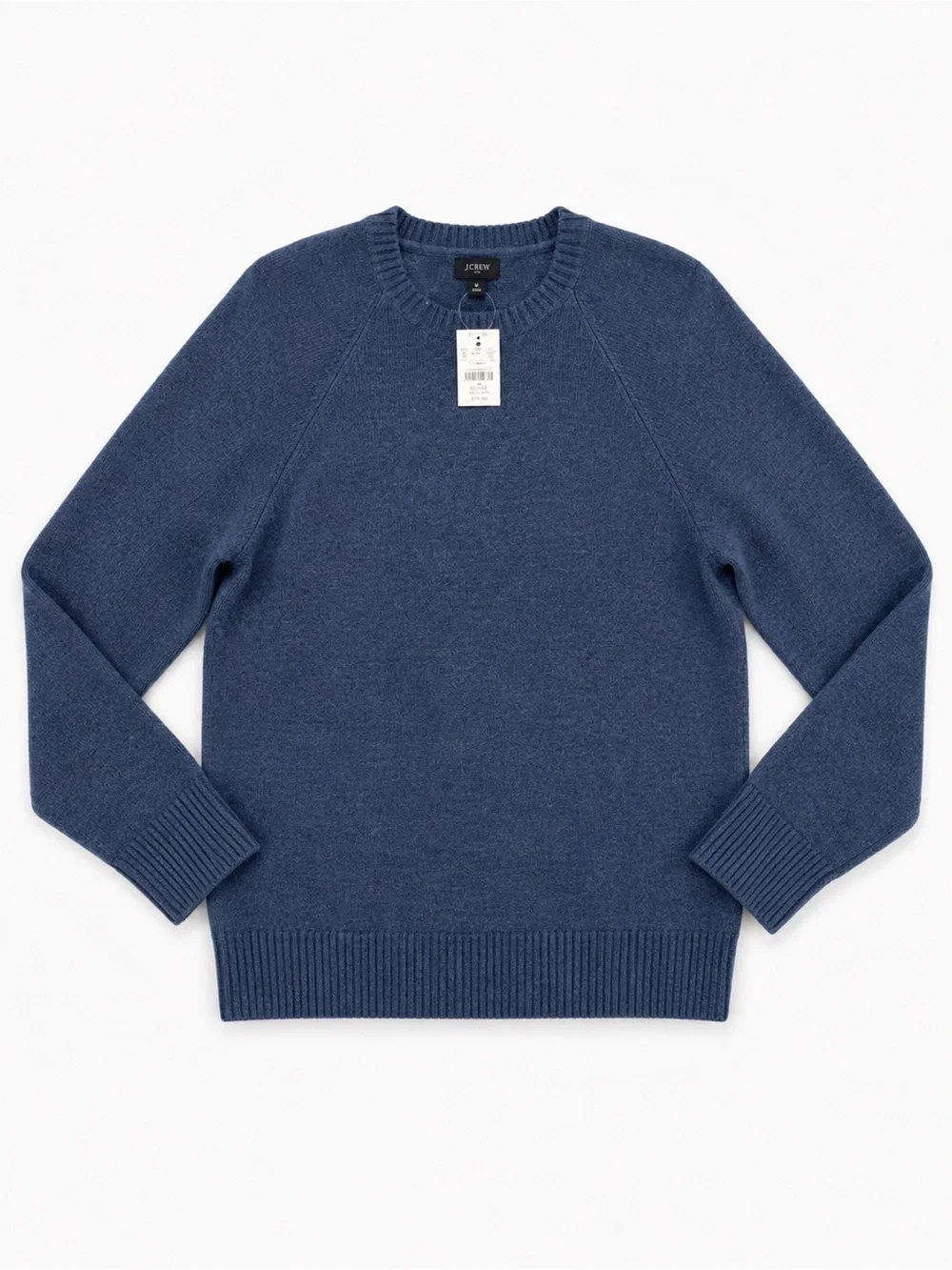 J.Crew Men’s Blue Crewneck Sweater – Size XL – New With Tags